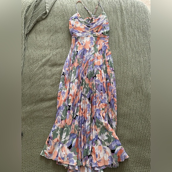 Astr Floral Maxi Dress - Multicolor - Picture 1 of 4